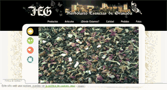 Desktop Screenshot of herbolarioesenciasdegranada.com